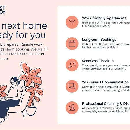 아파트 Guestready - 1chambre, 5min Gare Part Dieu